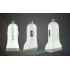 Easy Line Cargador para Auto EL-994084, 5V, 2x USB 2.0, Blanco/Gris  1