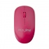Mouse Easy Line Óptico EL-995128, Inalámbrico, USB, 1000DPI, Magenta  2