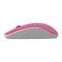 Mouse Easy Line Óptico EL-995128, Inalámbrico, USB, 1000DPI, Magenta  4
