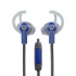 Easy Line Audífonos Intrauriculares Deportivos con Micrófono In-Ear, Alámbrico, 1.1 Metros, 3.5mm, Azul/Gris  1