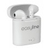 Easy Line Audífonos Intrauriculares EL-995470, Inalámbrico, Bluetooth, Blanco  1