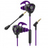 Easy Line Audífonos Gamer Storm, Alámbrico, 1.2 Metros, 3.5mm, Negro/Morado  1