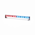 Ecco Barra de Luces LED MTS26RBW-CM, Exterior, 10 - 30V, 4A, Rojo/Azul/Blanco, para Vehículo de Emergencia