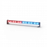 Ecco Barra de Luces LED MTS626MC-RABA, Exterior, 12 - 24V, 3.5A, Rojo/Ámbar/Azul