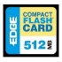 Memoria Flash Edge PE179502, 512MB CompactFlash  1