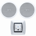 Egi Audio Solutions Bocina de Techo 121010H/FS2CW, Alámbrico, 4W RMS, Bluetooth, 2 Piezas