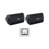 Egi Audio Solutions Kit Bocinas para Sonido Envolvente 121010H, Inalámbrico, 4W RMS, Bluetooth, 2 Piezas