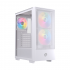Gabinete Einarex P100 RGB, Midi-Tower, ATX/Micro-ATX/Mini-ITX, USB 2.0/3.0, sin Fuente, 3 Ventiladores Instalados, Blanco