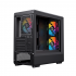 Gabinete Einarex PULSE PM400, Midi-Tower, Micro-ATX/Mini-ITX, USB 3.0, sin Fuente, 3 Ventiladores Instalados, Negro - Imagen adicional 6