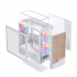 Gabinete Einarex Pulse PM400, Midi-Tower, Micro-ATX/Mini-ITX, USB 3.0, sin Fuente, 4 Ventiladores Instalados, Blanco - Imagen adicional 1