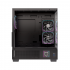 Gabinete Einarex Prisma S501D, Midi-Tower, ATX/Micro-ATX/Mini-ITX, USB 3.0, sin Fuente, 3 Ventiladores Instalados, Negro - Imagen adicional 2