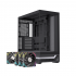 Gabinete Einarex Prisma S800, Midi-Tower, ATX/Micro-ATX/Mini-ITX, USB 3.0, sin Fuente, 4 Ventiladores Instalados, Negro - Imagen adicional 2