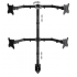 ELE-GATE Soporte de Escritorio para 4 Monitores 13" - 27", hasta 32kg  1