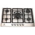 Electrolux Parrilla ETGF30T0RMLS, 5 Quemadores de Gas, Plata/Negro  1