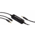 Elgato Cable 3.5mm Hembra - 2x 3.5mm Macho, 2.5 Metros, Negro  2