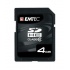 Memoria Flash Emtec, 4GB SDHC Clase 6