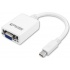 Encore Adaptador Mini DisplayPort Macho -  VGA (D-Sub) Hembra, Blanco  1