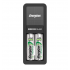 Energizer Cargador para 2 Pilas ECOM11, AA/AAA, 2 Pilas Incluidas  1