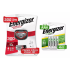 Energizer Linterna LED Tipo Minero HDB321, 300 Lúmenes, Rojo - incluye 4 Pilas AAA Recargables  1