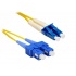 Enet Cable Fibra Óptica Dúplex OS1 SC Macho - LC Macho, 9/125, 10 Metros, Amarillo  1