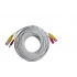 Enson Cable BNC Macho - BNC Macho, 30 Metros, Blanco  2