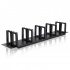 Enson Organizador de Cable Horizontal para Rack 2U, Negro  3