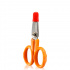 Enson Tijeras para Corte de Kevlar en Cables de Fibra, Naranja/Plata  1