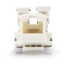 Enson Conector Jack RJ-45 Cat6 90 Grados, Blanco  2