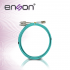 Enson Cable Fibra Óptica Multimodo OM3 LC Macho - SC Macho, Núcleo 50µm, Cubierta 125µm, 3 Metros, Azul - Imagen adicional 1