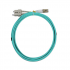 Enson Cable Fibra Óptica Multimodo OM3 LC Macho - SC Macho, Núcleo 50µm, Cubierta 125µm, 3 Metros, Azul
