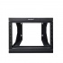 Enson Rack Abierto de Pared, 6U, Negro  3