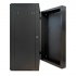 Enson Gabinete para Pared Abatible con Puerta 19", 22U, Negro  5