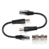 Enson Probador de Cables ENS-TELN2, BNC/RJ-11/RJ-45, Negro/Gris  2