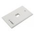 Enson Placa de Pared Cat6/Cat5e, 1 Puerto, Blanco  1