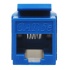 Enson Jack de Red Cat5e, RJ-45, Azul  2