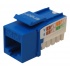 Enson Jack de Red Cat6, RJ-45, Azul  1