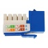 Enson Jack de Red Cat6, RJ-45, Azul  3