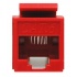Enson Jack de Red Cat6, RJ-45, Rojo  2
