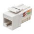 Enson Jack de Red Cat6, RJ-45, Blanco  1