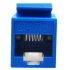 Enson Jack de Red Cat6, RJ-45, Azul  2