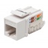 Enson Jack de Red Cat6, RJ-45, Blanco  1