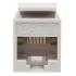 Enson Jack de Red Cat6, RJ-45, Blanco  2