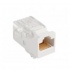 Enson Jack de Red Cat5e, RJ-45, Blanco  1