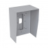 Epcom Cubierta Industrial para Videoporteros/Interfornes, Gris, Compatible con Fanvil y Grandstream  1