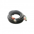 Epcom Cable Coaxial BNC/DC Macho - BNC/DC Macho, 10 Metros, Negro  1