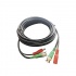Epcom Cable Coaxial BNC/Poder Macho - BNC/Poder Macho, 5 Metros, Negro  1