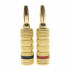 Epcom Kit Conector Banana Tipo Tornillo para Bocina, Negro/Rojo, Oro  1