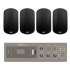 Epcom Bocina EPB240E/4WS50, Alámbrico, 5W RMS, USB, Negro