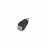 Epcom Conector Coaxial RCA Macho con Terminal Atornillable, Negro - Imagen adicional 1