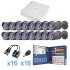 Epcom Kit de Vigilancia KESTXLT16B de 16 Cámaras CCTV TURBO y 16 Canales, con Grabadora DVR  2